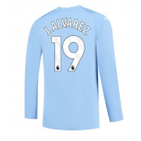 Maglie da calcio Manchester City Julian Alvarez #19 Prima Maglia 2023-24 Manica Lunga